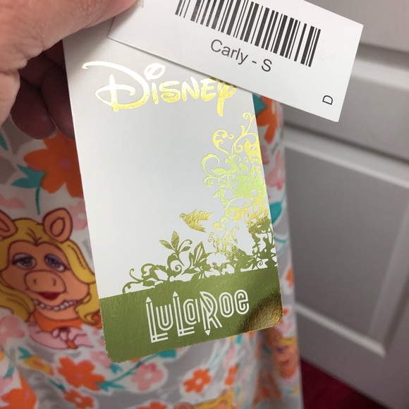 LulaRoe Carly Miss Piggy Disney Dress - Picture 3 of 7